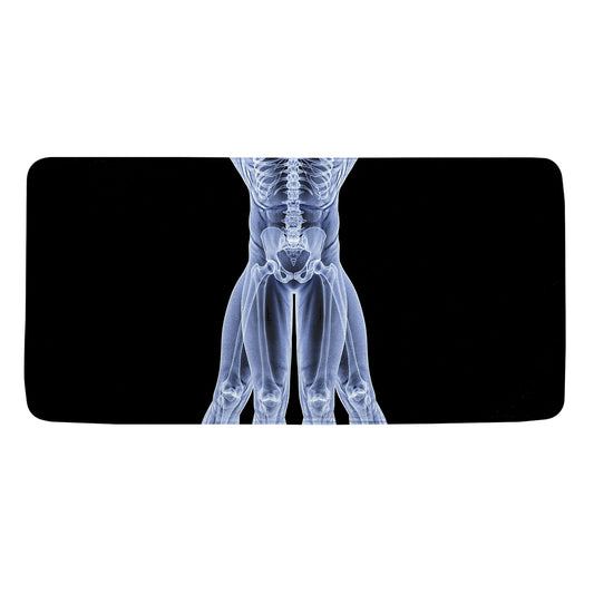 Vitruvian Man X-Ray Print Towel