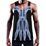Vitruvian Man X-Ray Print Training Tank Top