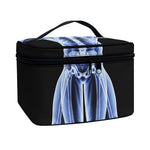 Vitruvian Man X-Ray Print Travel Makeup Bag