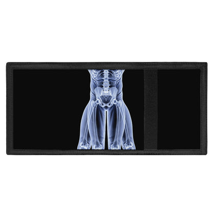 Vitruvian Man X-Ray Print Trifold Wallet