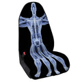 Vitruvian Man X-Ray Print Waterproof Car Seat Cover