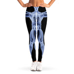 Vitruvian Man X-Ray Print Women's Leggings
