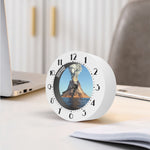 Volcanic Mountain Print Alarm Clock