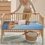 Volcanic Mountain Print Baby Crib Sheet