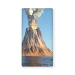 Volcanic Mountain Print Baby Crib Sheet