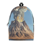 Volcanic Mountain Print Backpack