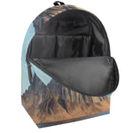 Volcanic Mountain Print Backpack