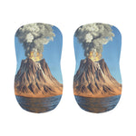 Volcanic Mountain Print Bar Stool Covers