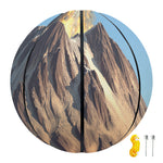 Volcanic Mountain Print Basketball