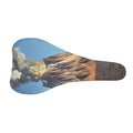 Volcanic Mountain Print Bicycle Seat Cover