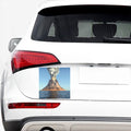Volcanic Mountain Print Car Sticker