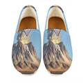 Volcanic Mountain Print Casual Shoes
