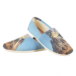 Volcanic Mountain Print Casual Shoes