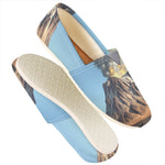 Volcanic Mountain Print Casual Shoes