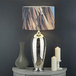 Volcanic Mountain Print Drum Lamp Shade