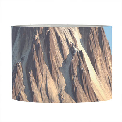 Volcanic Mountain Print Drum Lamp Shade