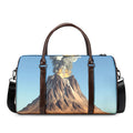 Volcanic Mountain Print Duffel Bag