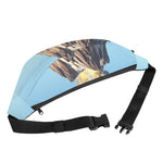 Volcanic Mountain Print Fanny Pack