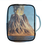Volcanic Mountain Print Front Pocket Bible Bag