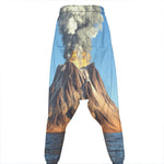 Volcanic Mountain Print Hammer Pants