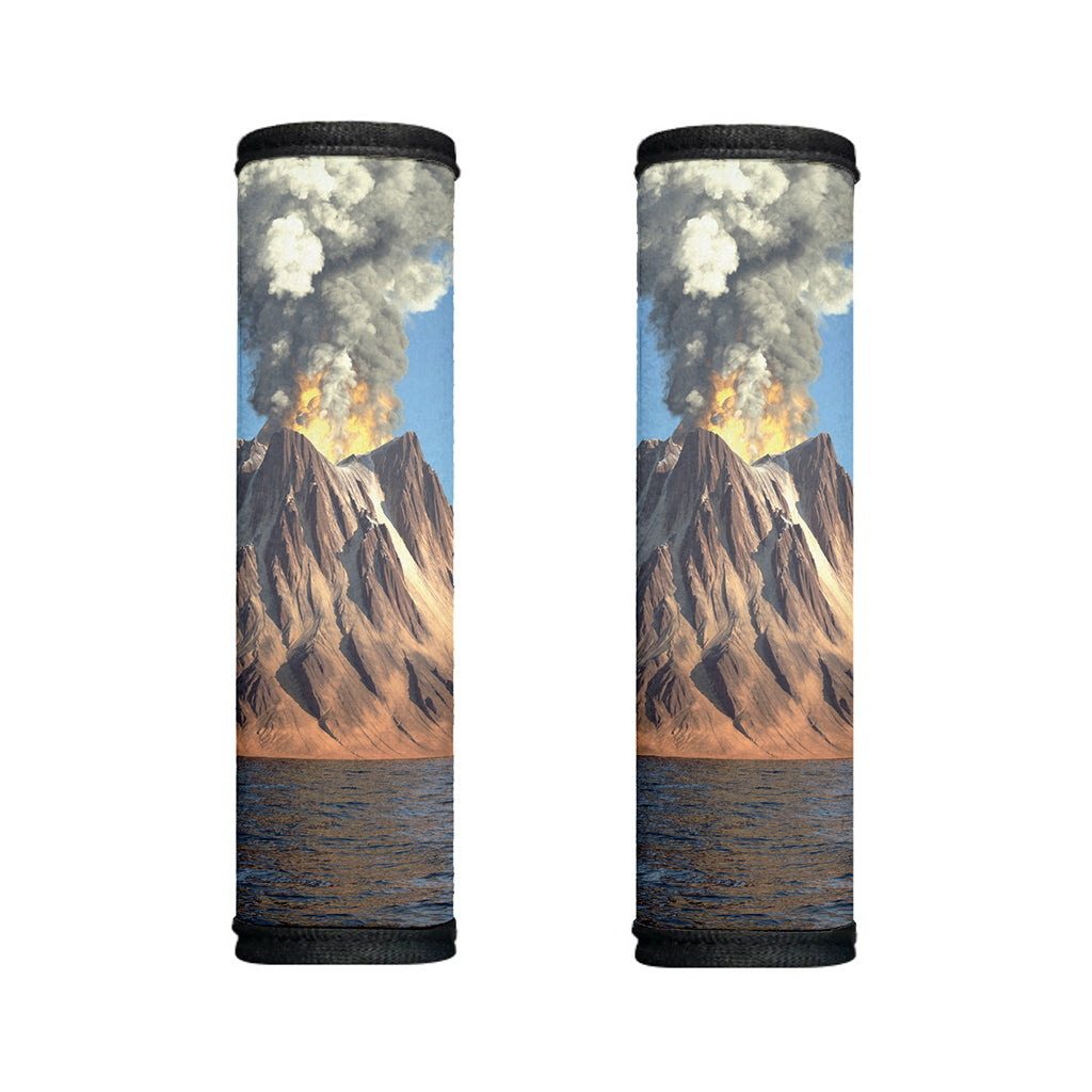 Volcanic Mountain Print Handle Covers