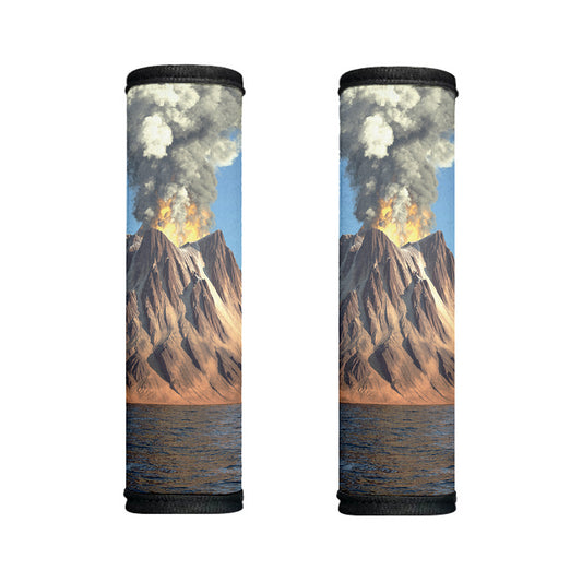 Volcanic Mountain Print Handle Covers