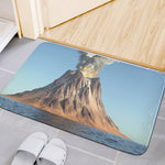 Volcanic Mountain Print Indoor Door Mat