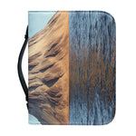 Volcanic Mountain Print Leather Bible Cover