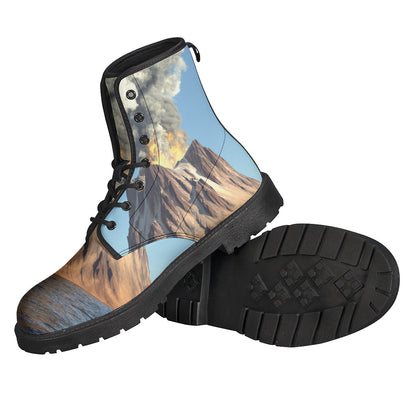 Volcanic Mountain Print Backpack