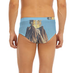 Volcanic Mountain Print Men's Briefs