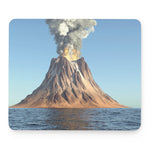 Volcanic Mountain Print Mouse Pad
