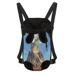 Volcanic Mountain Print Pet Carrier Backpack