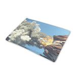 Volcanic Mountain Print Pet Cooling Mat Cover