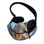 Volcanic Mountain Print Pet Sling Carrier