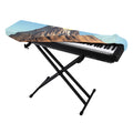 Volcanic Mountain Print Piano Keyboard Cover