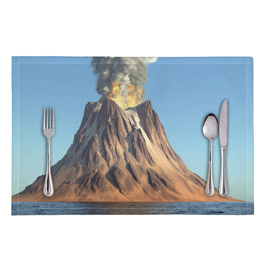Volcanic Mountain Print Placemat