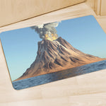 Volcanic Mountain Print Polyester Doormat