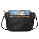 Volcanic Mountain Print Saddle Bag