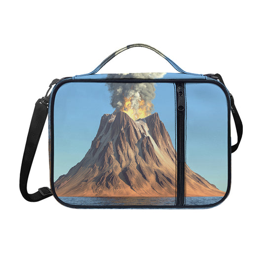 Volcanic Mountain Print Shoulder Strap Bible Bag