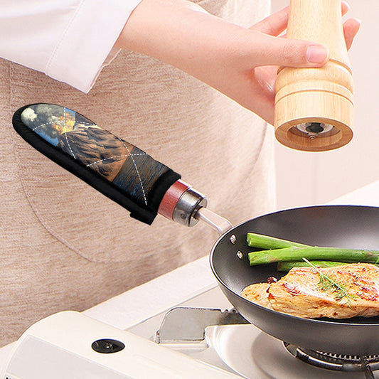 Volcanic Mountain Print Skillet Handle Cover