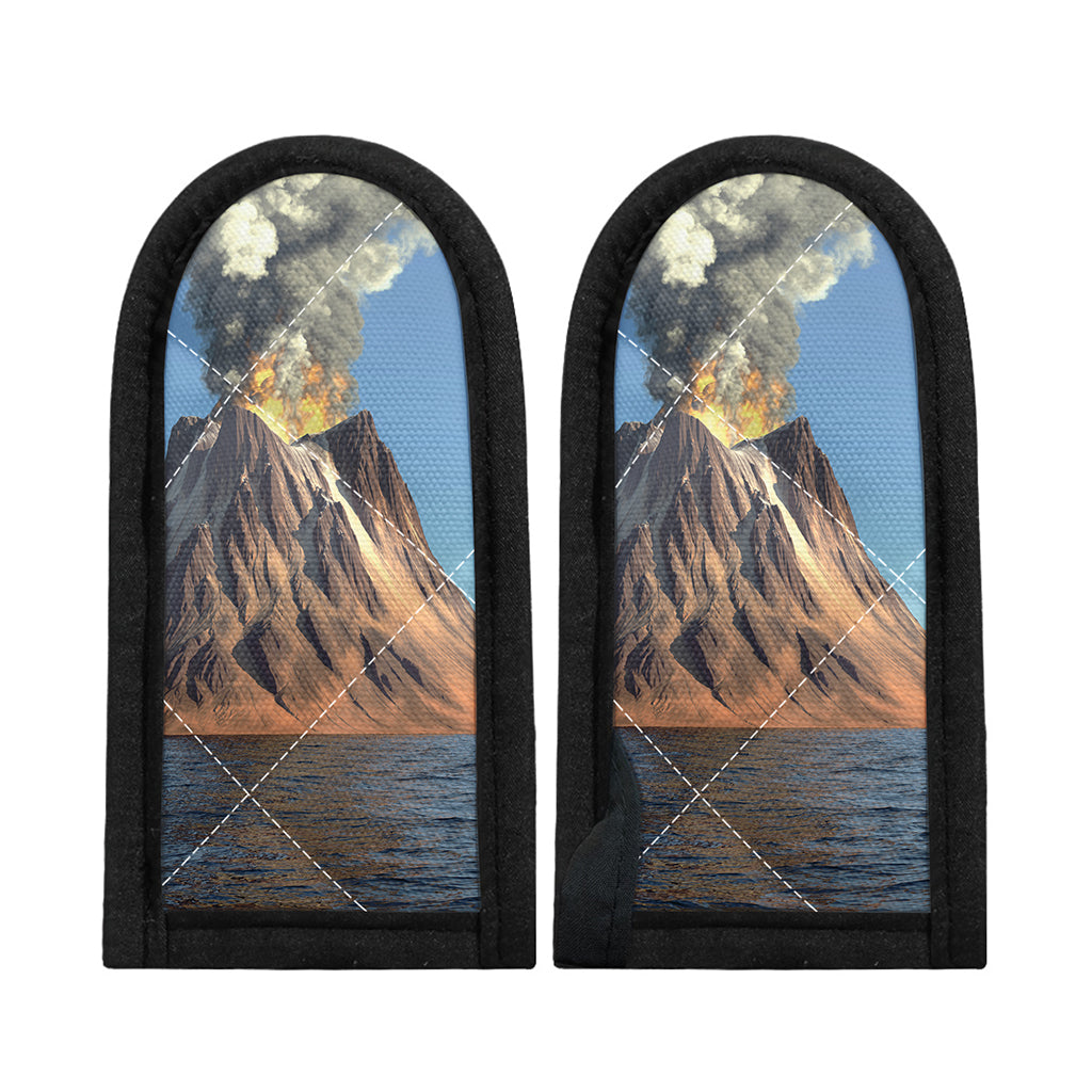 Volcanic Mountain Print Skillet Handle Cover