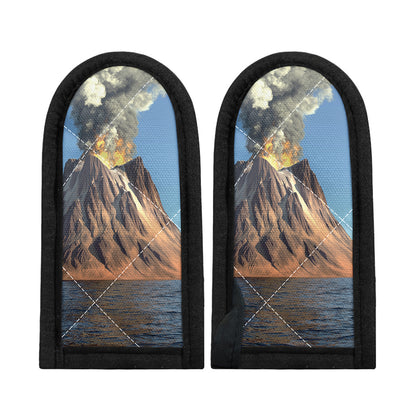 Volcanic Mountain Print Skillet Handle Cover