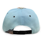 Volcanic Mountain Print Snapback Cap