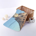 Volcanic Mountain Print Towel