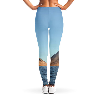 Volcanic Mountain Print Women's Leggings