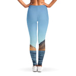 Volcanic Mountain Print Women's Leggings