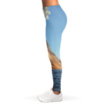 Volcanic Mountain Print Women's Leggings