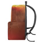 Volcano Eruption Print Backpack