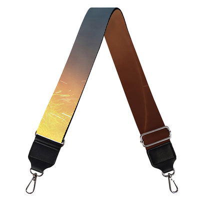 Volcano Eruption Print Bag Strap