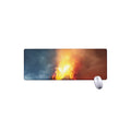 Volcano Eruption Print Extended Mouse Pad